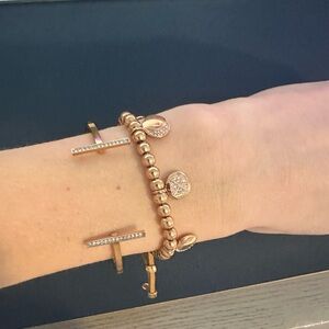 Elegant Gold Bracelet Set